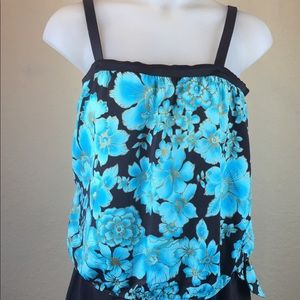 Maxine Of Hollywood Two-piece Swimsuit Plus Size